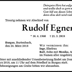 Rudolf Egner