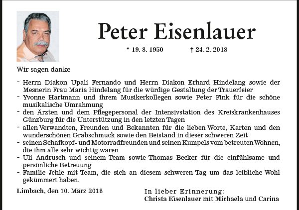 Peter Eisenlauer