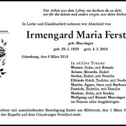 Irmengard Maria Ferster