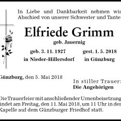 Elfriede Grimm