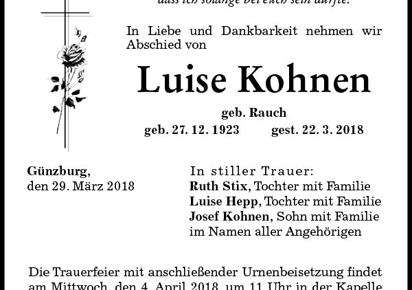 Luise Kohnen