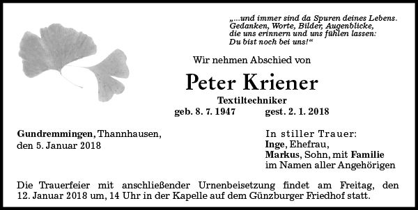 Peter Kriener