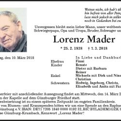 Lorenz Mader