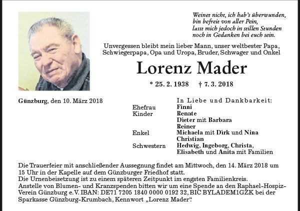 Lorenz Mader