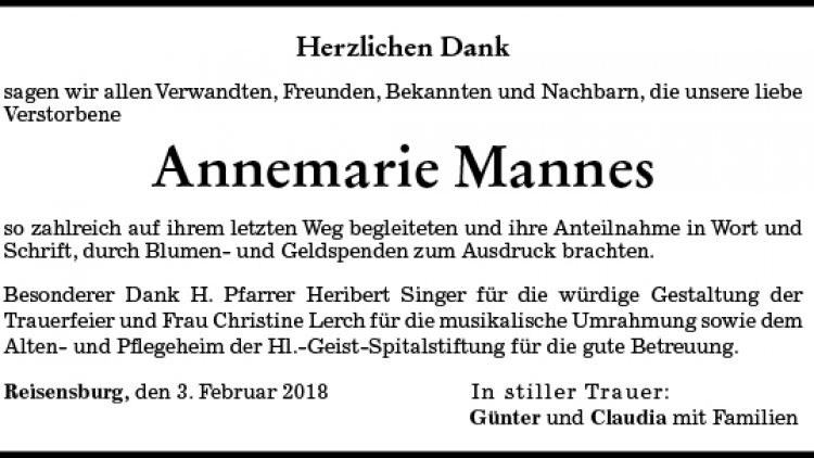 Annemarie Mannes