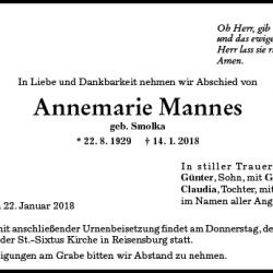 Annemarie Mannes