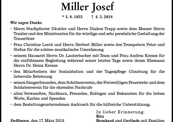 Miller Josef