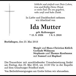 Ida Mutter