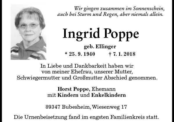 Ingrid Poppe