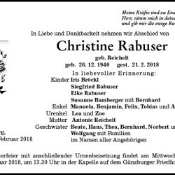 Christine Rabuser