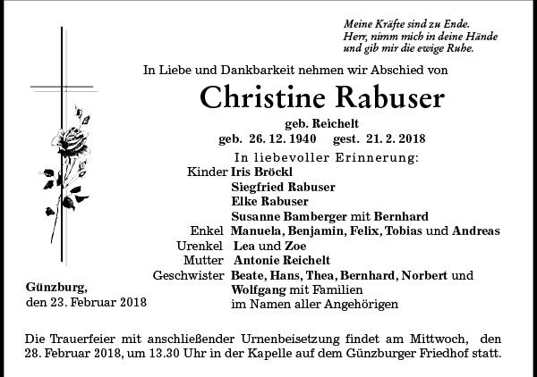 Christine Rabuser