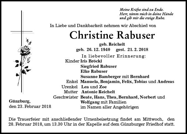 Christine Rabuser