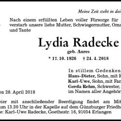 Lydia Radecke