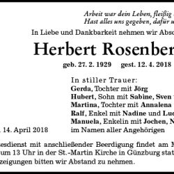 Herbert Rosenberger