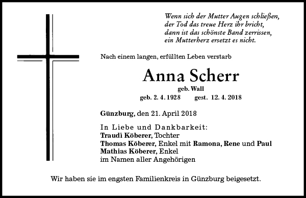 Anna Scherr