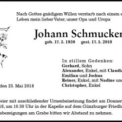 Johann Schmucker