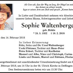 Sophie Waltenberger