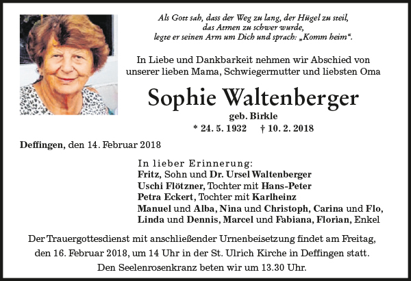 Sophie Waltenberger