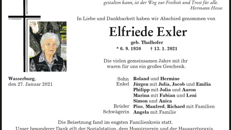 Elfriede Exler