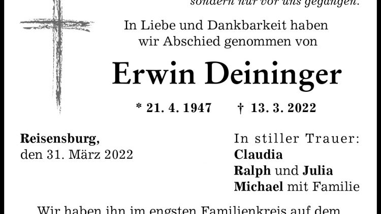 Erwin Deininger