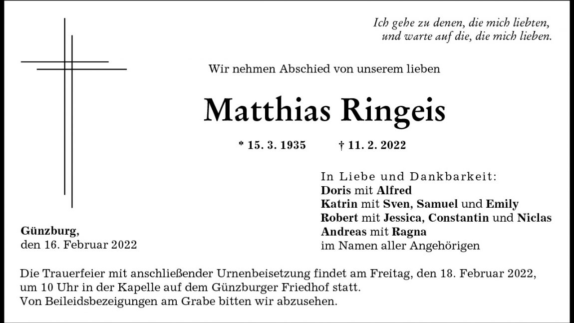 Matthias Ringeis