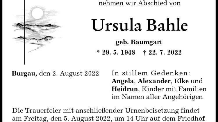 Ursula Bahle