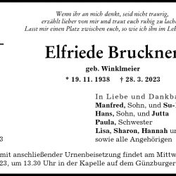 Elfriede Bruckner