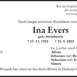 Ina Evers