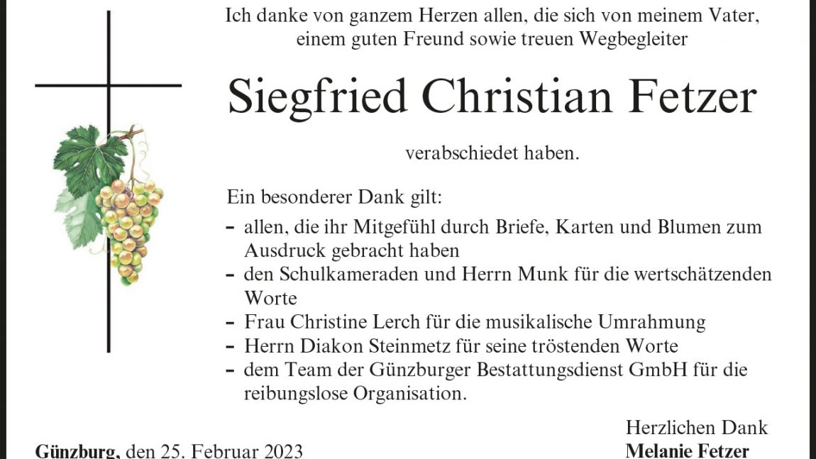 Siegfried Christian Fetzer