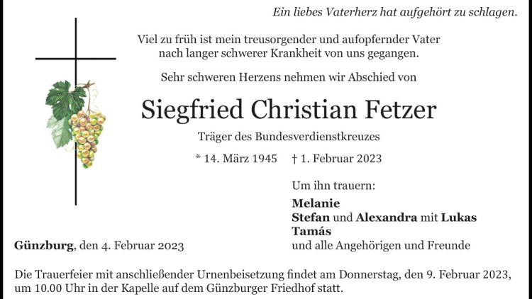 Siegfried Christian Fetzer