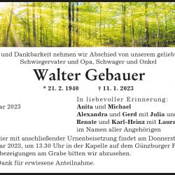 Walter Gebauer