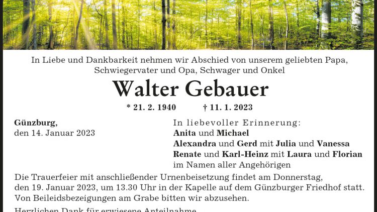 Walter Gebauer