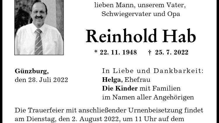 Reinhold Hab