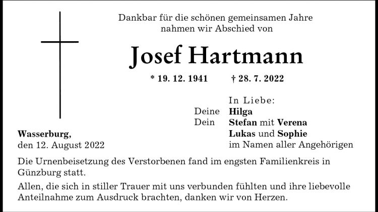 Josef Hartmann