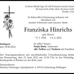 Franziska Hinrichs