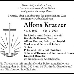 Alfons Kratzer