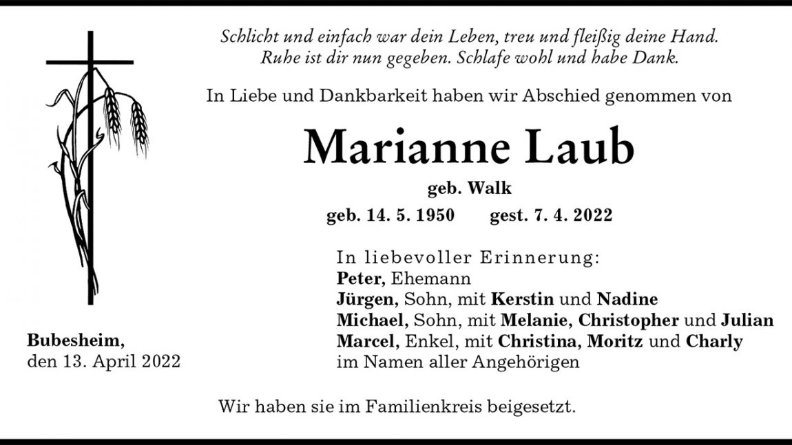 Marianne Laub