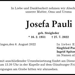 Josefa Pauli