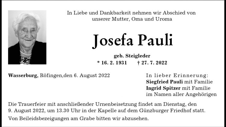 Josefa Pauli