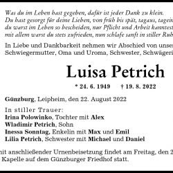 Luisa Petrich