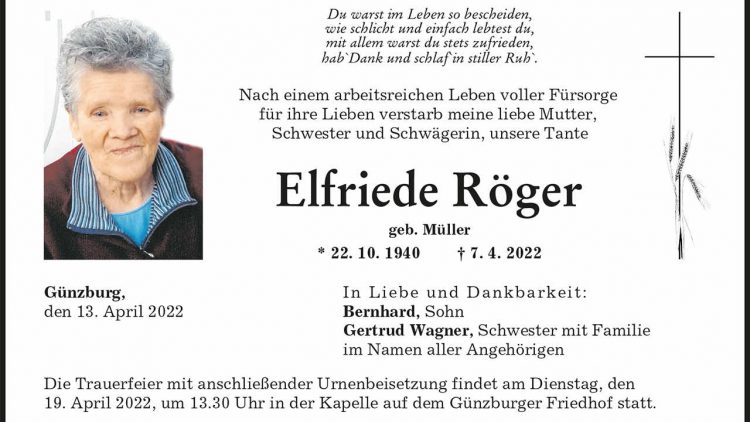 Elfriede Röger