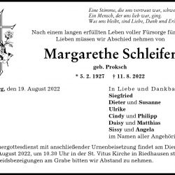 Margarethe Schleifer
