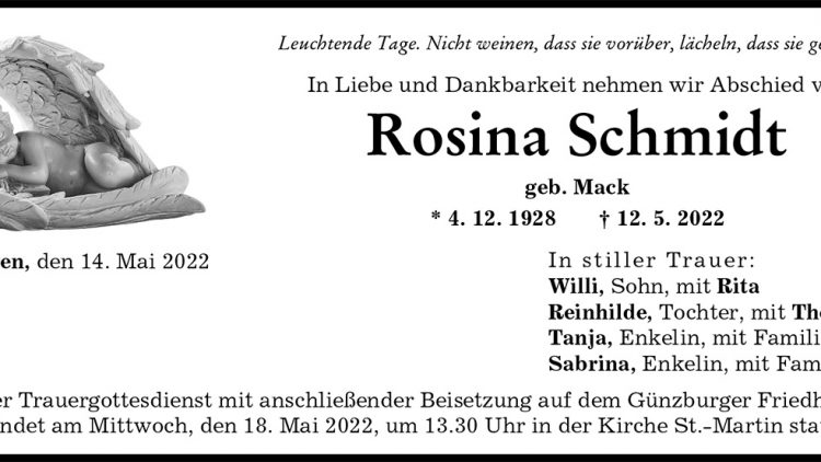 Rosina Schmidt