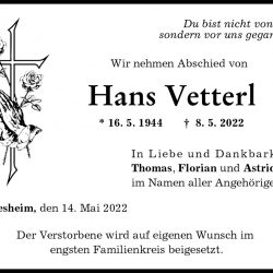 Hans Vetterl