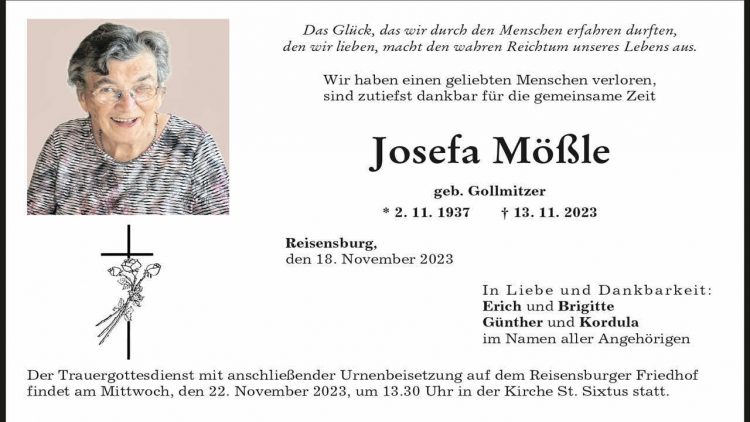 Josefa Mößle
