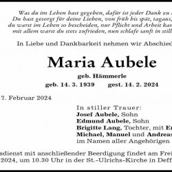 Maria Aubele