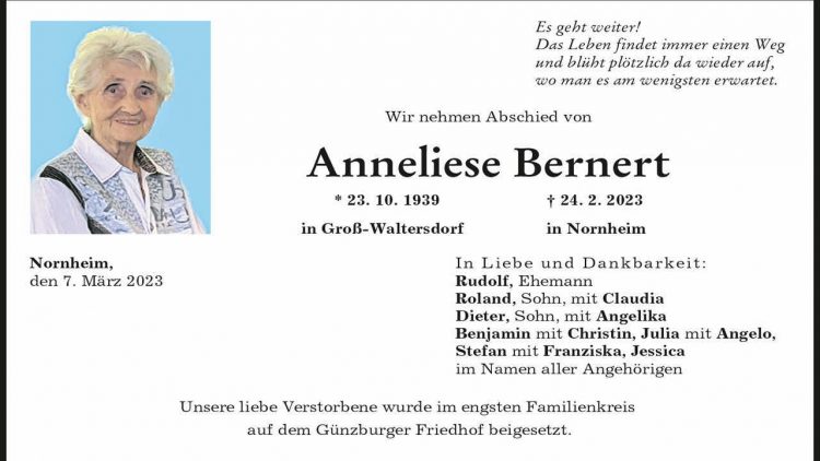 Anneliese Bernert