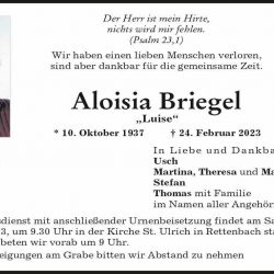 Aloisia Briegel