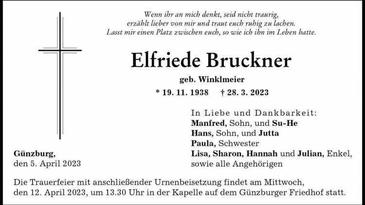 Elfriede Bruckner