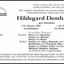 Hildegard Demharter